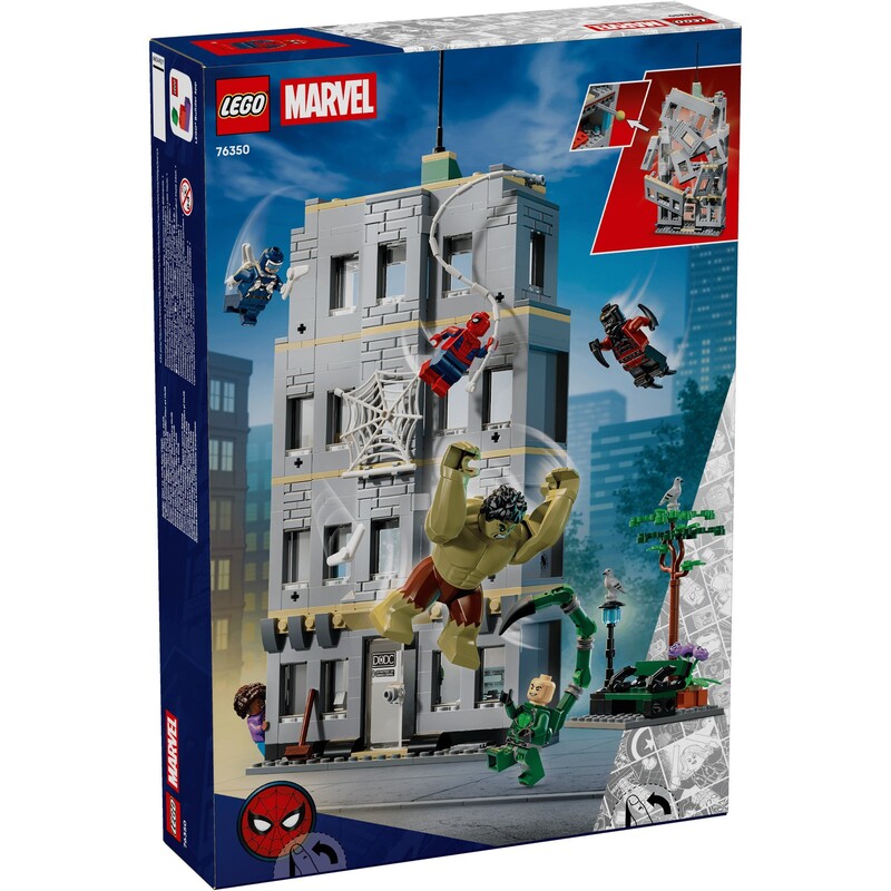 Конструктор LEGO Super Heroes Эпическая схватка Человека-Паука против Халка (76350)