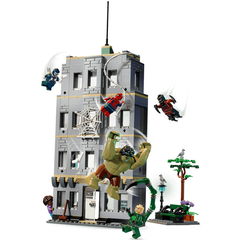 Конструктор LEGO Super Heroes Эпическая схватка Человека-Паука против Халка (76350)
