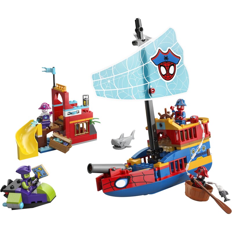 Конструктор LEGO Spidey Пиратский корабль команды Паука (11208)