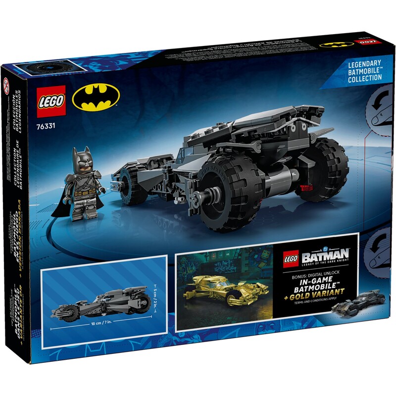 Конструктор LEGO Super Heroes Бэтмобиль из фильма «Бэтмен против Супермена» (76331)