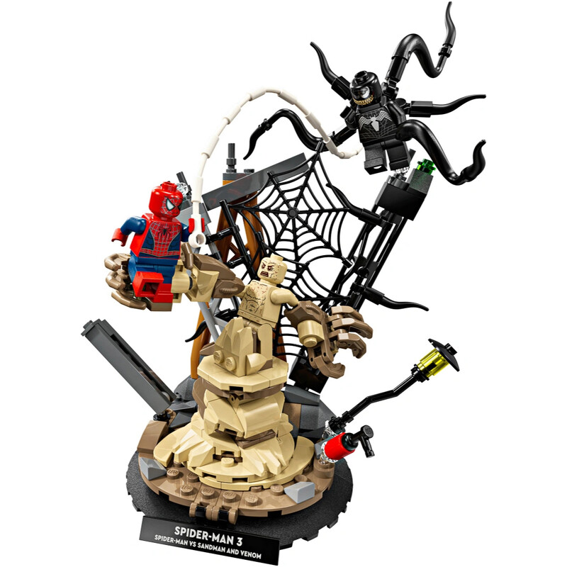 Конструктор LEGO Super Heroes Легендарна битва: Людина-павук vs. Піщана людина (76334)