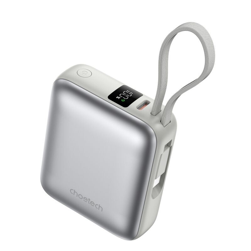 Універсальна мобільна батарея Choetech B832 10000mAh 35W Silver (B832-SL)