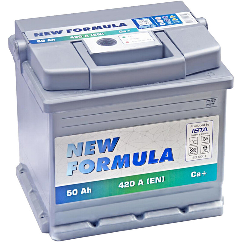 Акумулятор автомобільний New Formula Hybrid 50Ah 420А 12V L+ (5502202210)