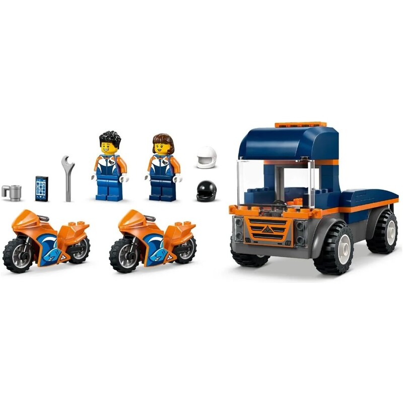 Конструктор LEGO City Транспортер мотоциклов (60491)
