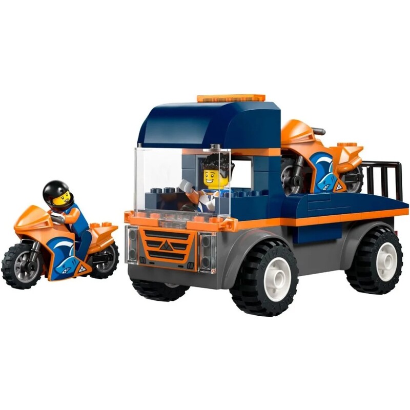 Конструктор LEGO City Транспортер мотоциклов (60491)