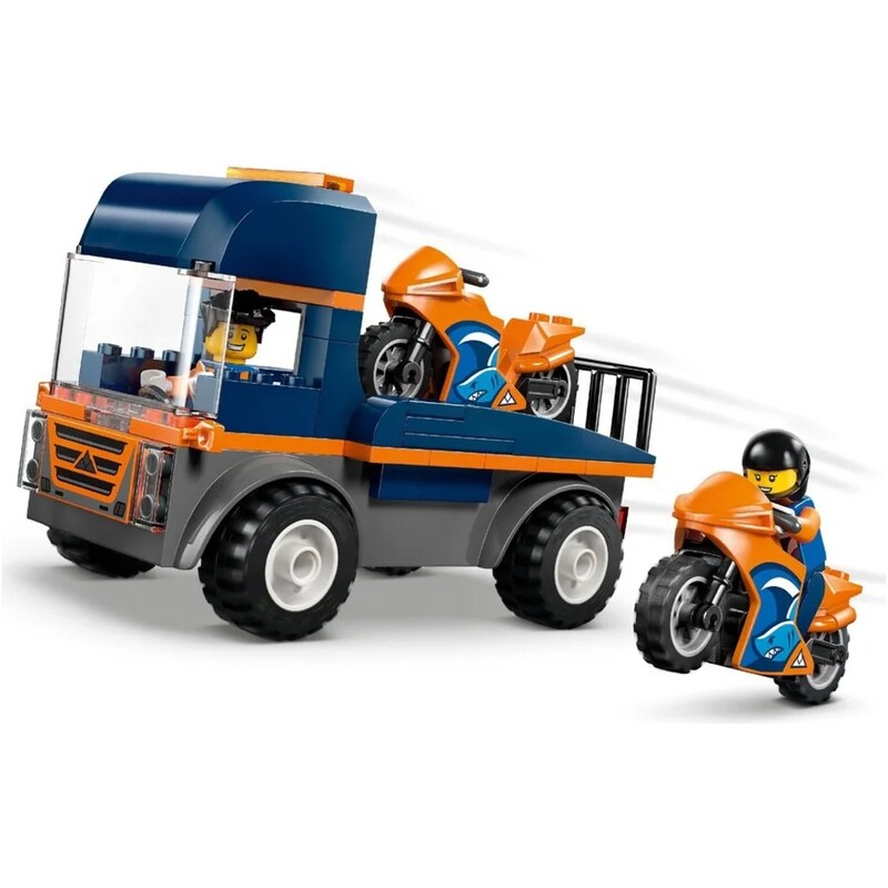 Конструктор LEGO City Транспортер мотоциклов (60491)