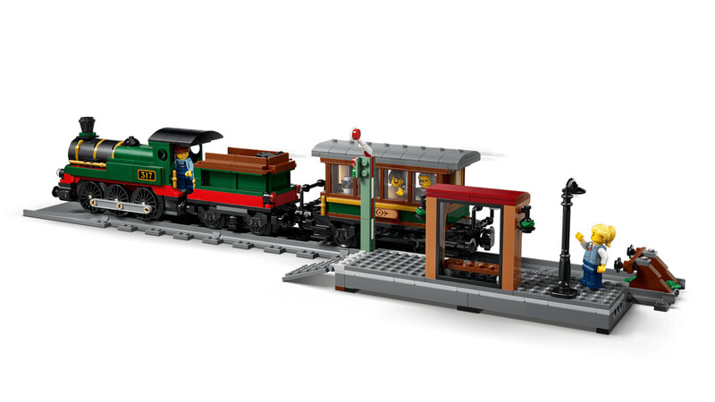 Конструктор LEGO City Старинный паровоз (60511)