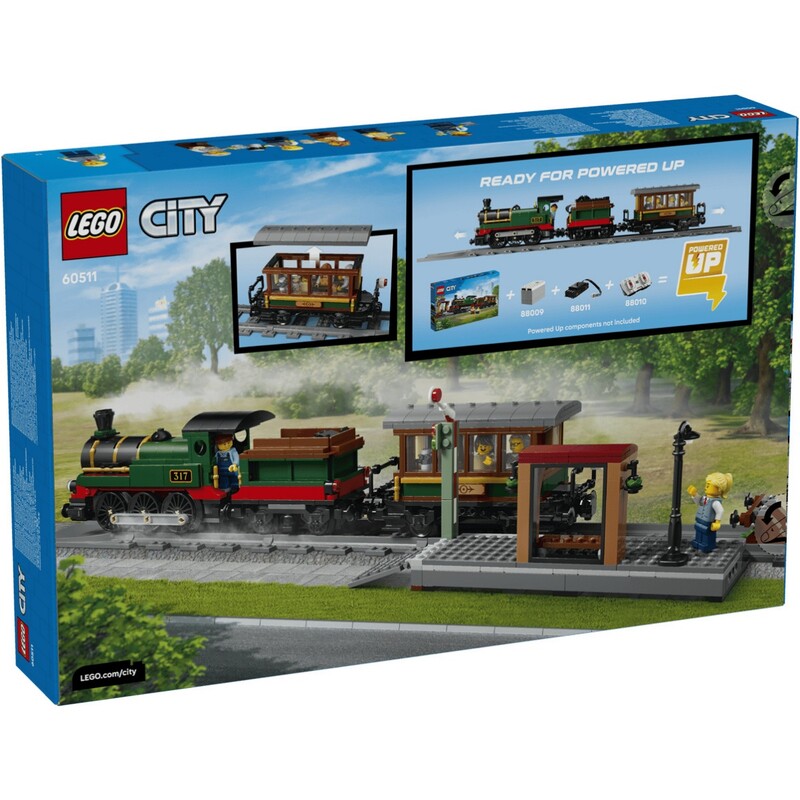 Конструктор LEGO City Старинный паровоз (60511)