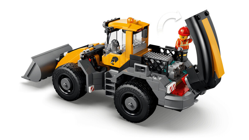 Конструктор LEGO City Самосвал и фронтальный ковшовой погрузчик (60494)