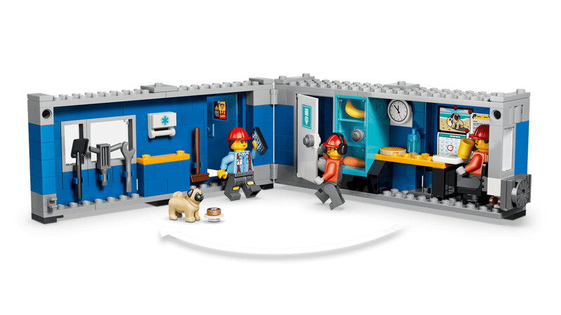 Конструктор LEGO City Самосвал и фронтальный ковшовой погрузчик (60494)