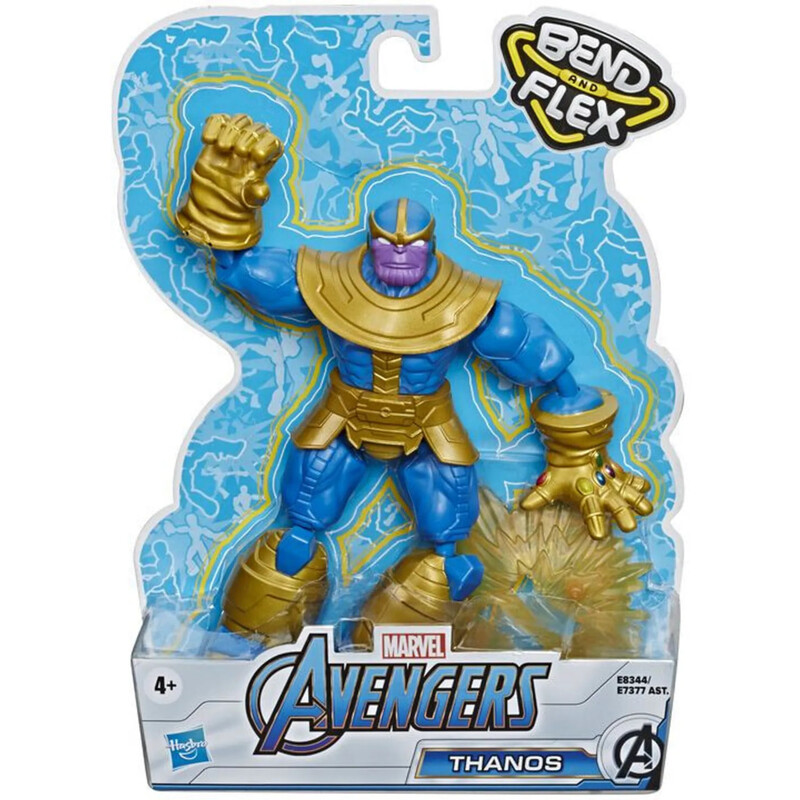 Колекційна фігурка Hasbro Avengers Bend and Flex Thanos (E7377_E8344)