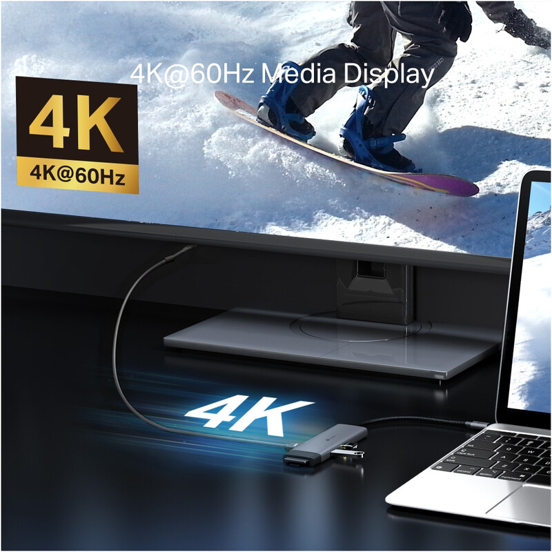 USB-хаб TP-Link USB-C 7-в-1 (UH7020C)