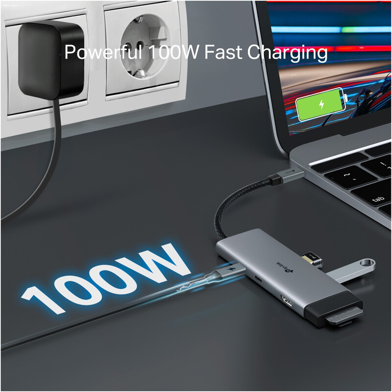 USB-хаб TP-Link USB-C 7-в-1 (UH7020C)