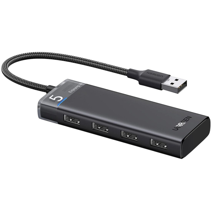 USB-хаб Ugreen CM653 USB 3.0 - 4xUSB 3.2 Gen1 (15548)