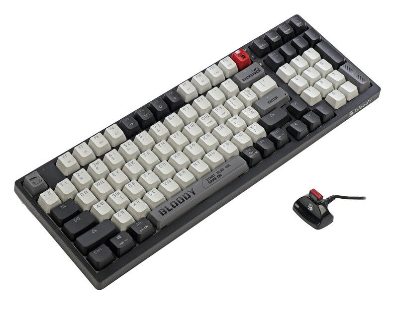Клавіатура бездротова Bloody WS98 Bloody Grey