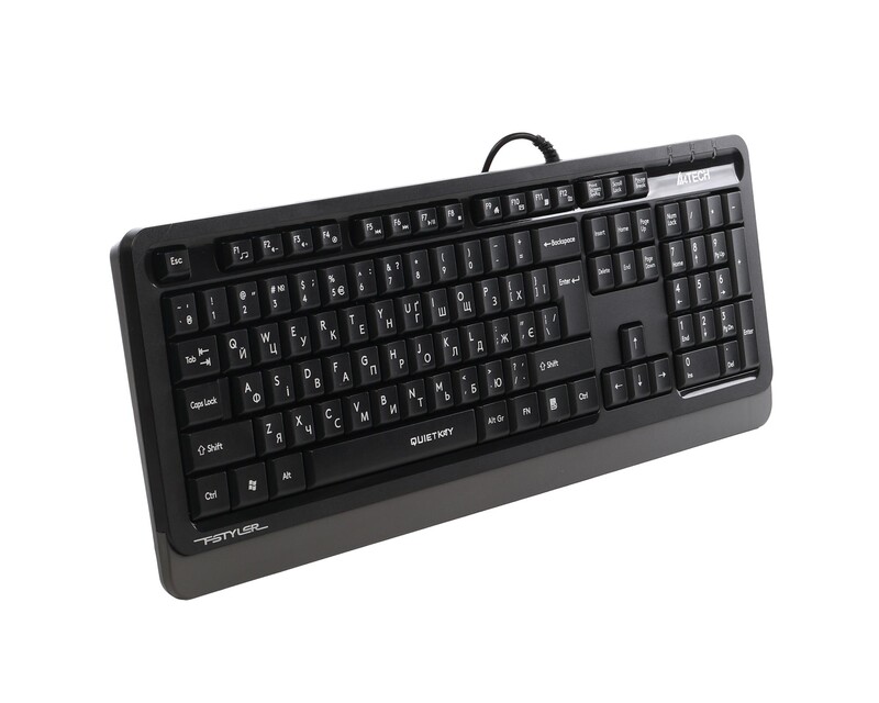 Клавіатура A4Tech FK10Q Grey