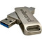 Фото - Накопичувач зовнішній SSD USB Type-A/Type-C 1TB Wibrand Wolf Silver (WIEXSSD/WO1TB) | click.ua