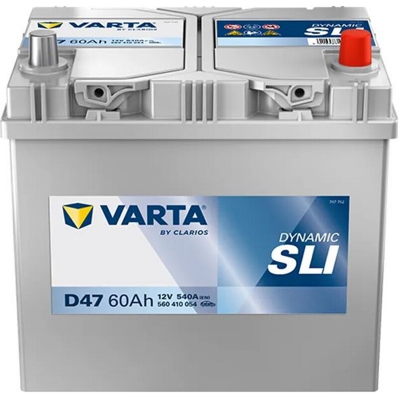 Акумулятор автомобільний Varta Blue Dynamic SLA 60Ah 540А 12V R+ (560410054)