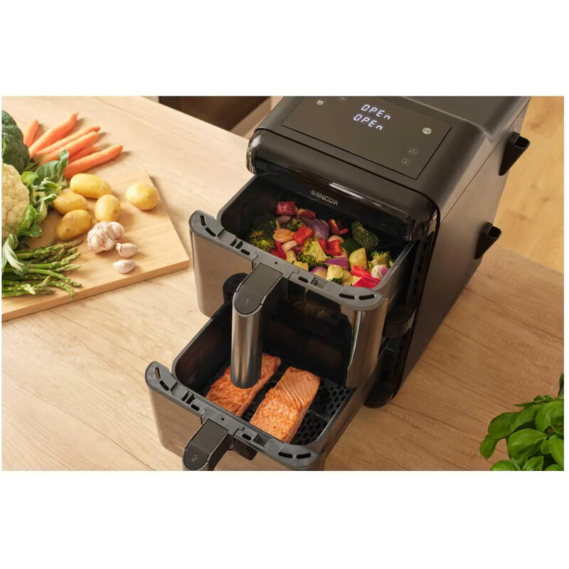 Мультипіч Sencor Dual Vita Fryer SFR 1250BK