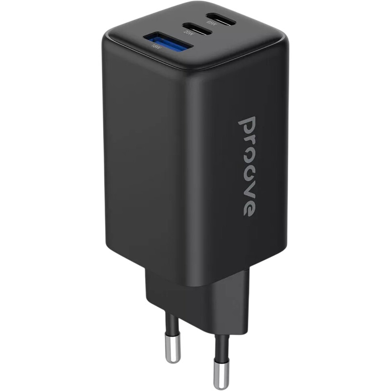 Сетевое зарядное устройство Proove Pocket GaN 65W Black (WCPG65121201)