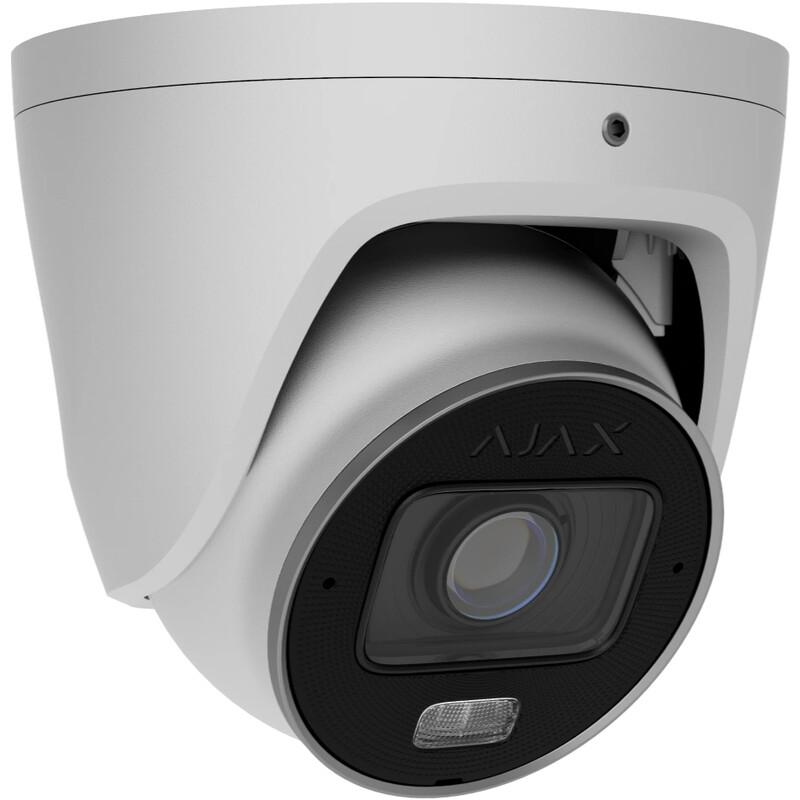 IP-камера Ajax TurretCam HLVF (8 Mp) White (126283.197.WH1)