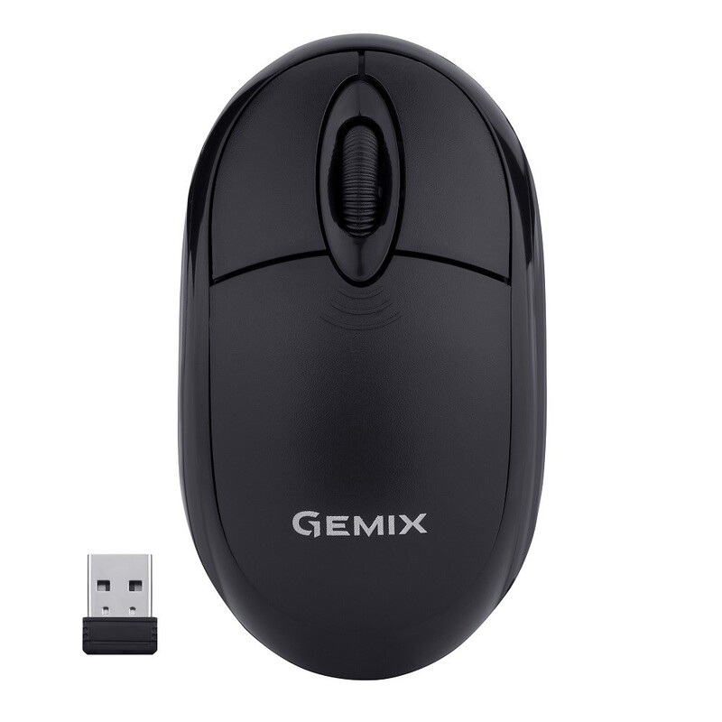 Мышь беспроводная Gemix GM185 Black