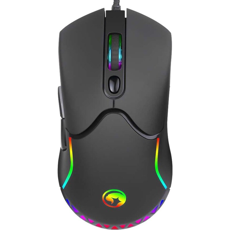Миша Marvo M359 RGB-LED Black