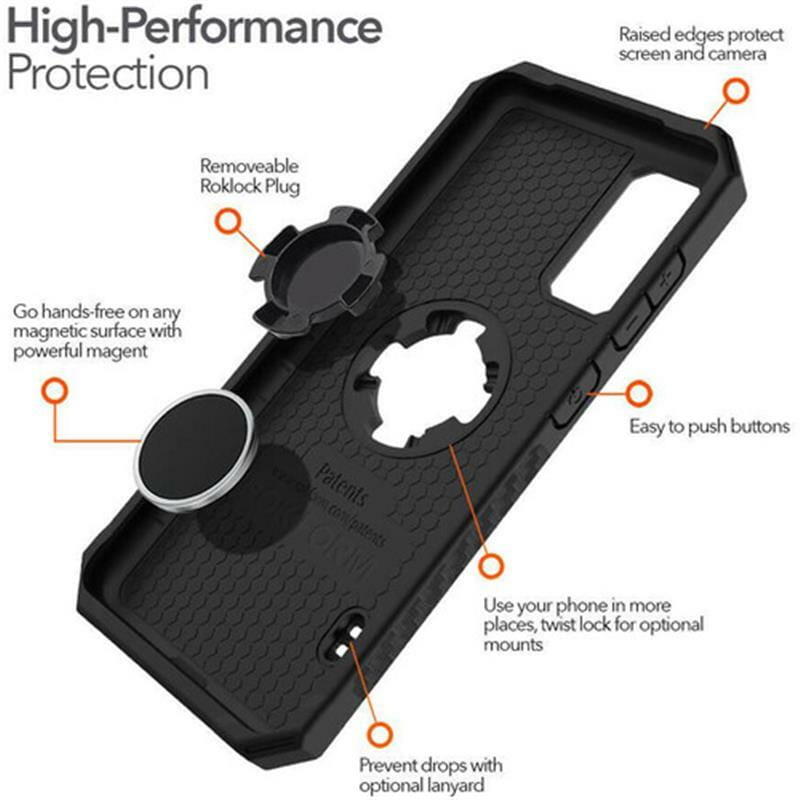 Чeхол-накладка Rokform Rugged для Samsung Galaxy S20 SM-G980 Black (307701P)