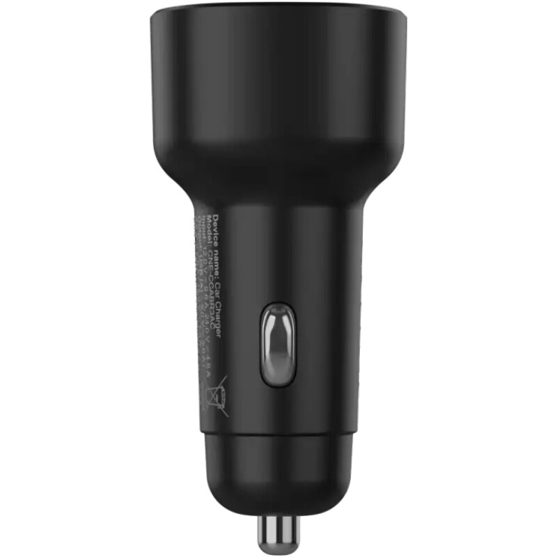 Автомобильний зарядний пристрій Canyon OnDrive 48 Black (CNE-CCABR3AC)