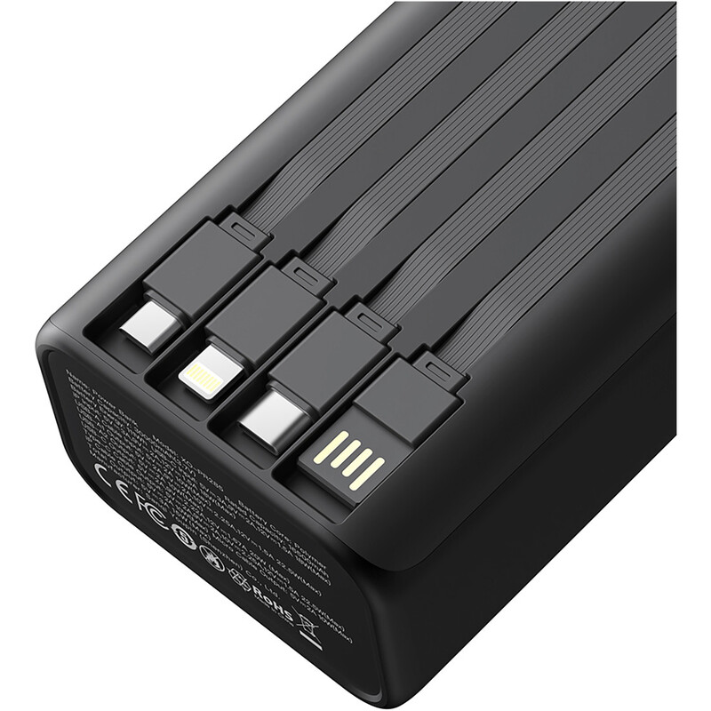 Универсальная мобильная батарея XO PR285 30000mAh Black