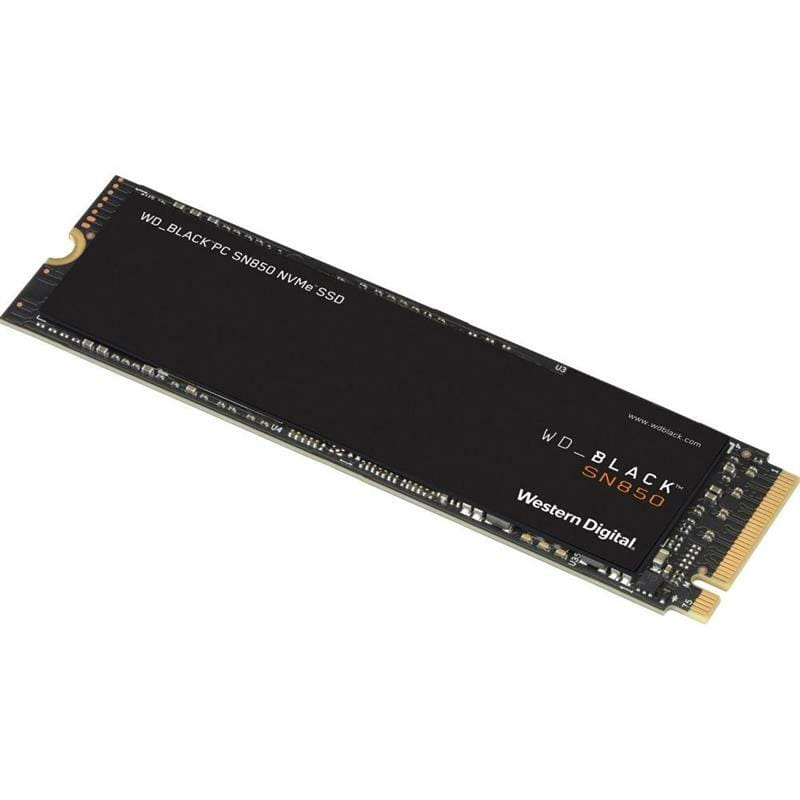 Накопитель SSD 2TB WD Black SN850 M.2 2280 PCIe 4.0 x4 3D TLC (WDS200T1X0E)