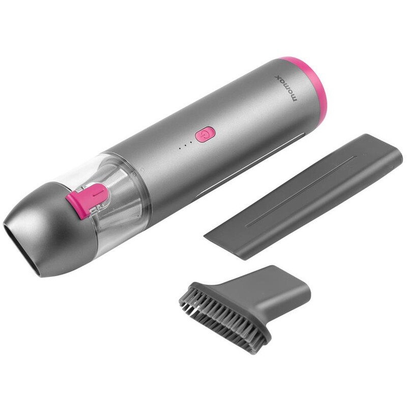 Акумуляторний пилосос Momax RO3E Rose/Grey