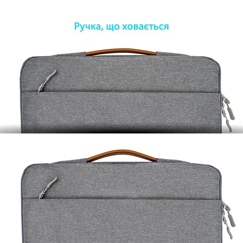 Чехол-сумка для ноутбука Grand-X SLX-14G 14" Grey