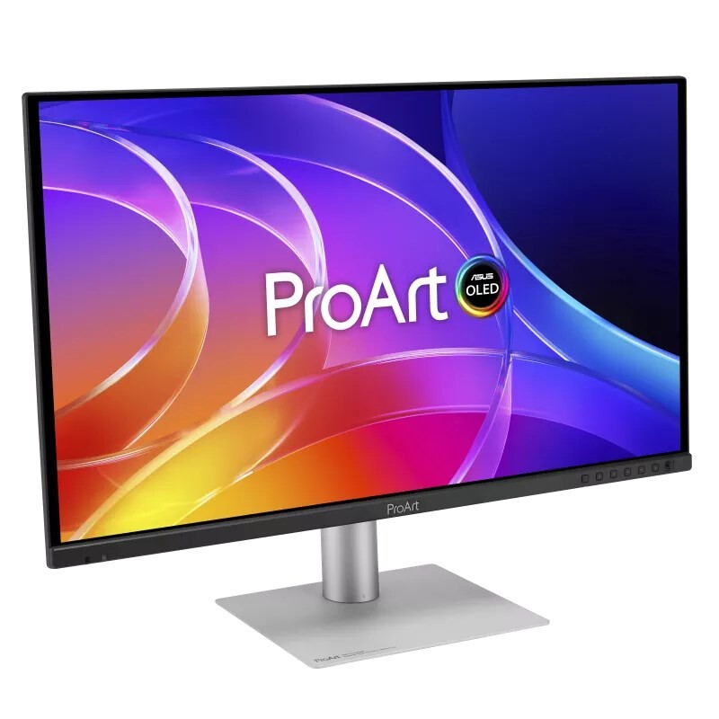 Монiтор Asus 26.5" ProArt PA279CDV (90LM06M0-B01K71) OLED Silver/Black 120Hz