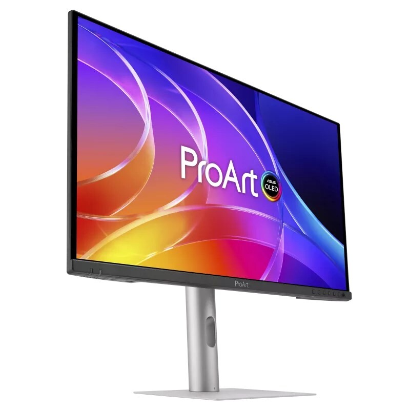 Монiтор Asus 26.5" ProArt PA279CDV (90LM06M0-B01K71) OLED Silver/Black 120Hz