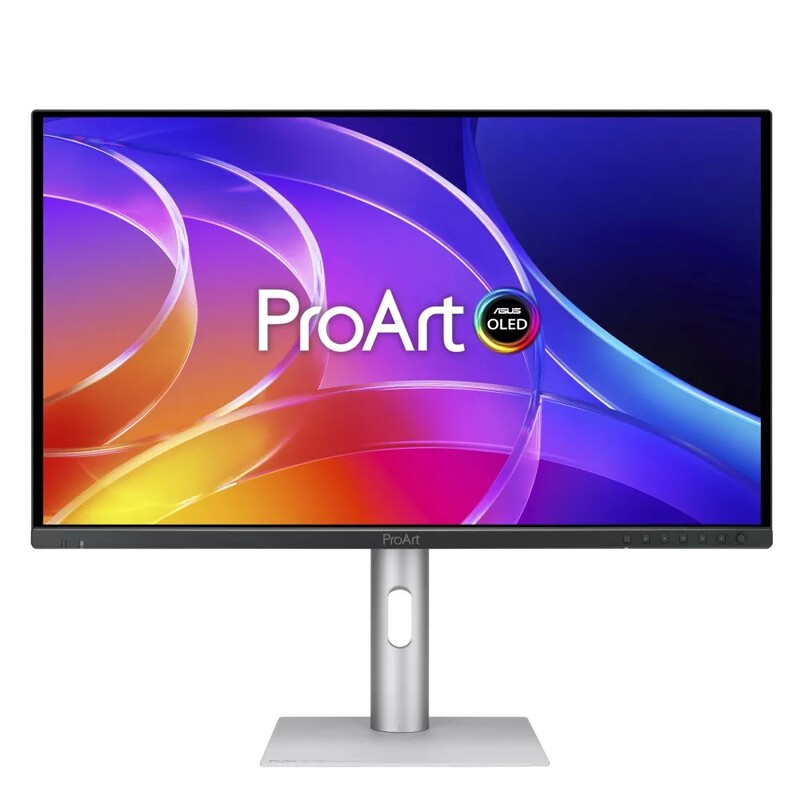 Монiтор Asus 26.5" ProArt PA279CDV (90LM06M0-B01K71) OLED Silver/Black 120Hz