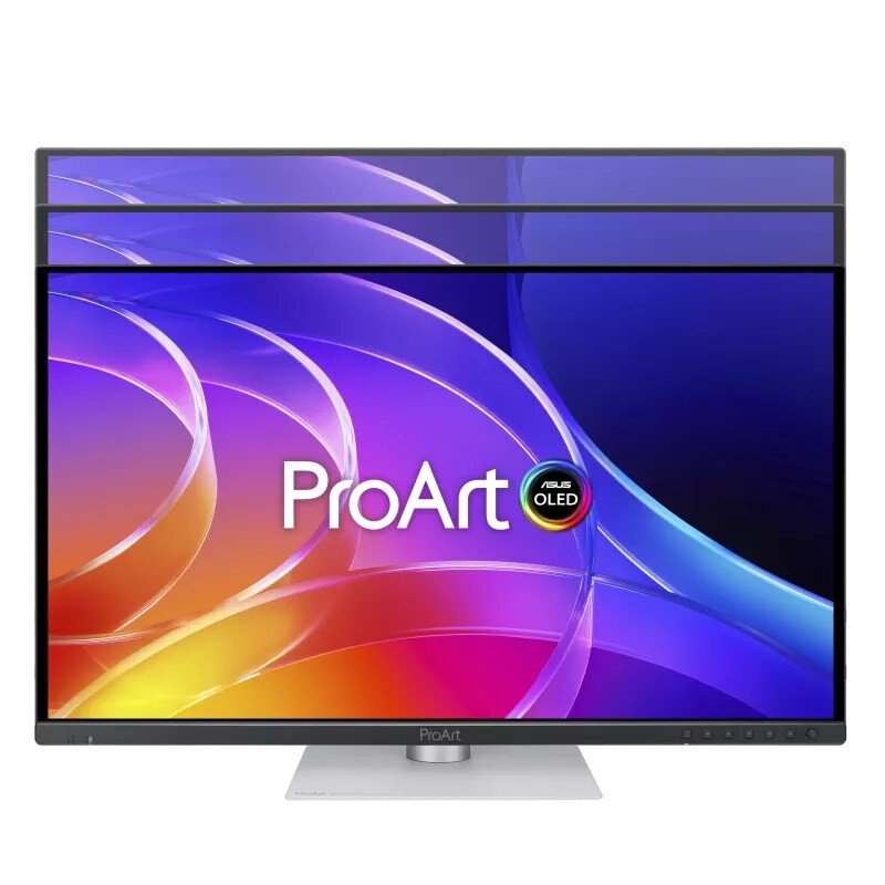 Монiтор Asus 26.5" ProArt PA279CDV (90LM06M0-B01K71) OLED Silver/Black 120Hz