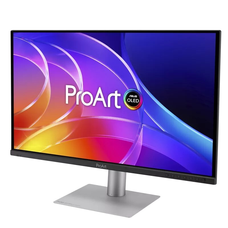 Монiтор Asus 26.5" ProArt PA279CDV (90LM06M0-B01K71) OLED Silver/Black 120Hz