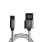 Фото - Кабель Grand-X USB - micro USB (M/M), 1 м, Grey (FM02) | click.ua