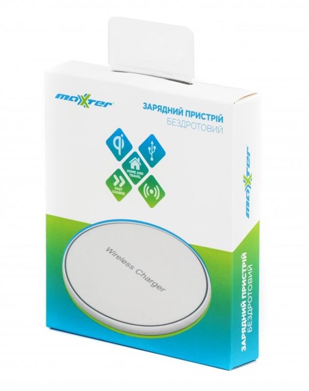 Беспроводное зарядное устройство Maxxter QC3.0 (M-QIF-03)