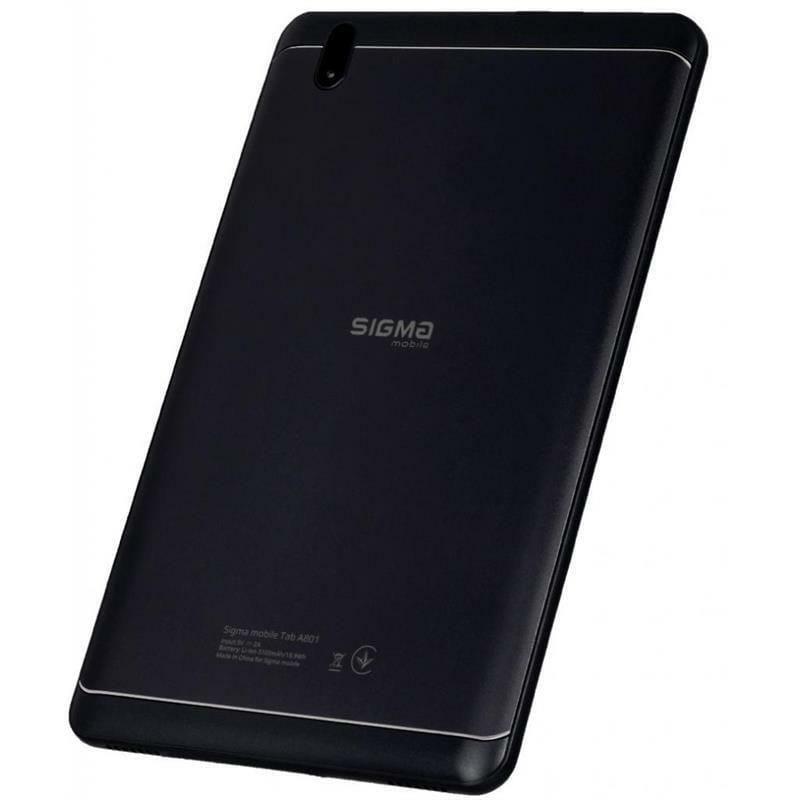 Планшетний ПК Sigma mobile Tab A801 4G Dual Sim Black (4827798766118)
