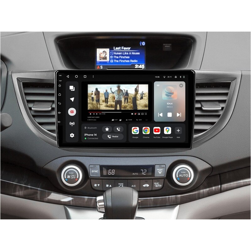 Штатная магнитола Gazer T6010 Pro для Honda CR-V4 (RM, RE) 2011-2018 (T6010-RM/H-PRO)