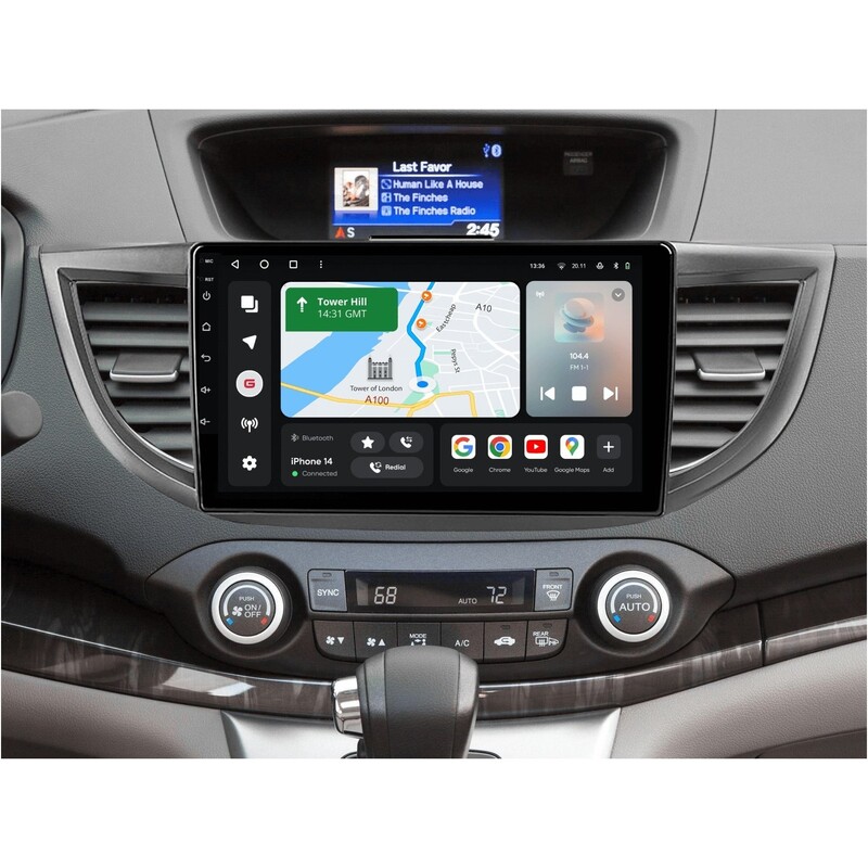 Штатная магнитола Gazer T6010 для Honda CR-V4 (RM, RE) 2011-2018 (T6010-RM/E)