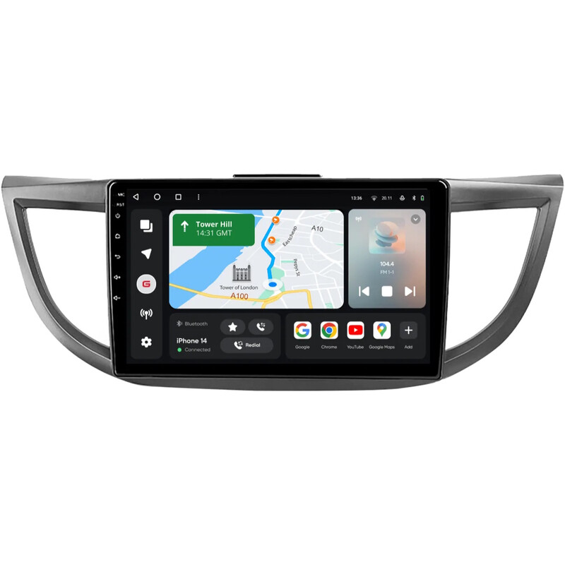 Штатная магнитола Gazer T6010 для Honda CR-V4 (RM, RE) 2011-2018 (T6010-RM/E)