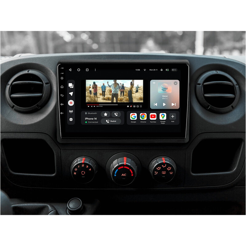 Штатная магнитола Gazer T6010 Pro для Opel Movano II 2010-2019 (T6010-NV4002-PRO)