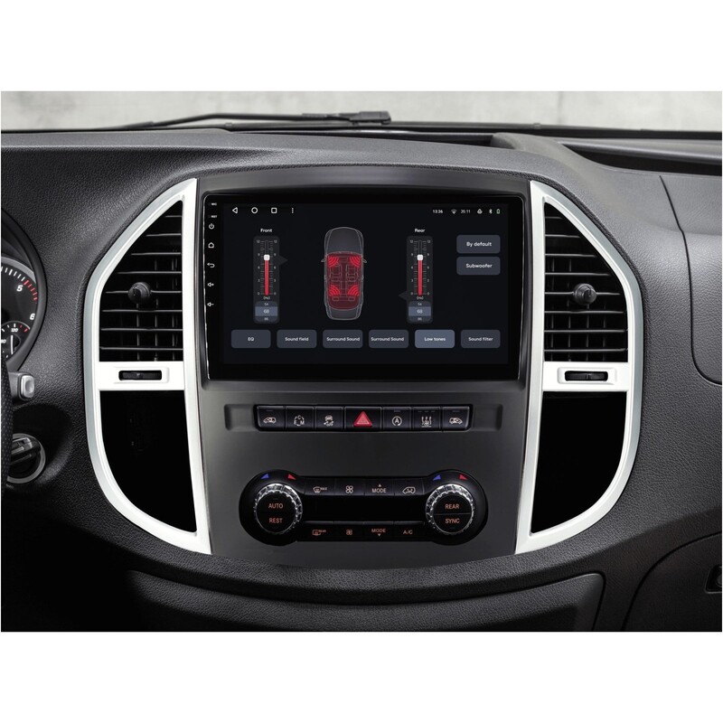 Штатная магнитола Gazer T6010 Pro для Mercedes-Benz Vito 3 (W447) 2014-2020 (T6010-W447-PRO)