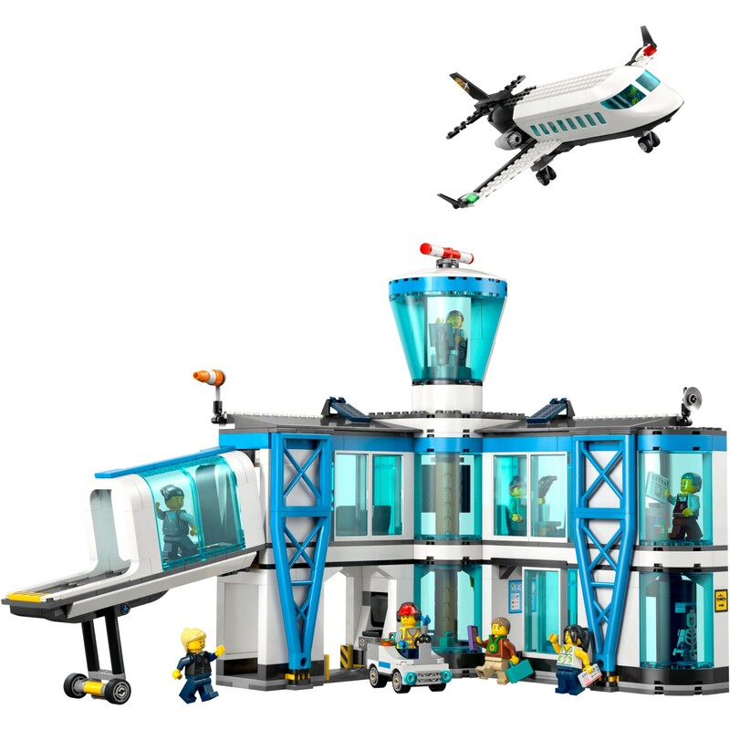 Конструктор LEGO City Аэропорт с самолетом (60502)
