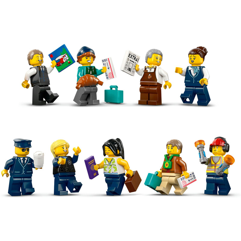 Конструктор LEGO City Аэропорт с самолетом (60502)