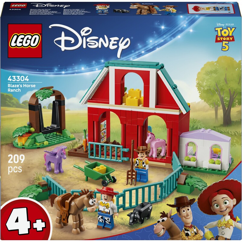 Конструктор LEGO Disney Pixar Конное ранчо Блэйза (43304)