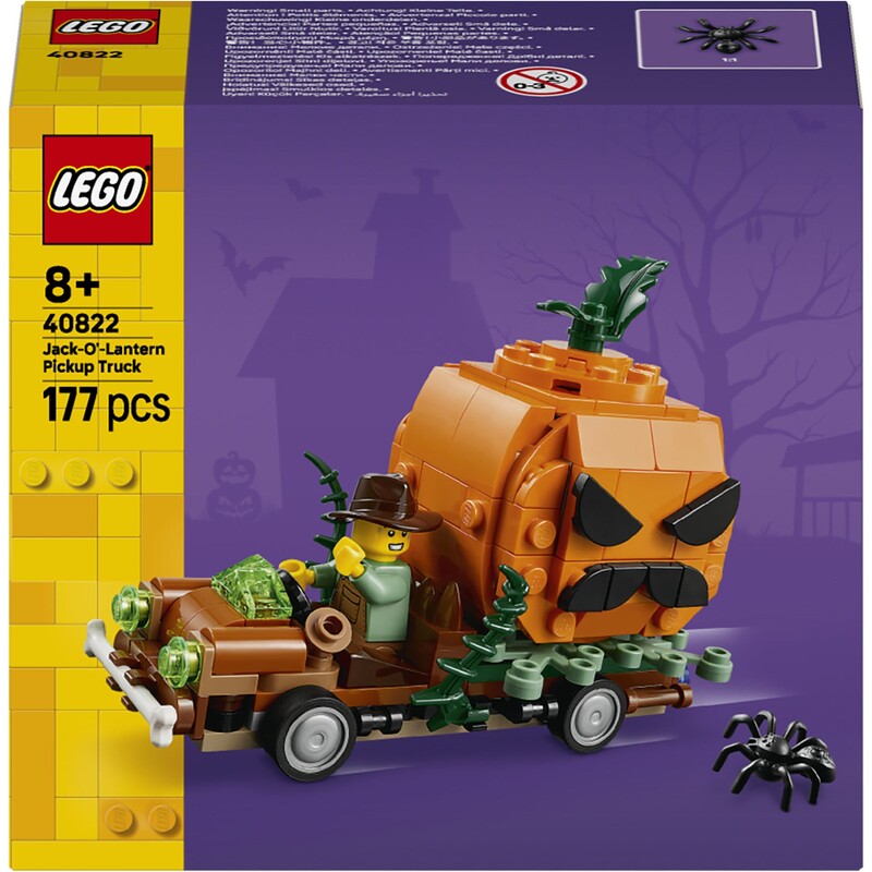 Конструктор LEGO Iconic Пикап Джека-Фонаря (40822)